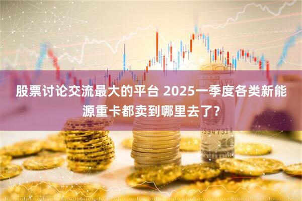 股票讨论交流最大的平台 2025一季度各类新能源重卡都卖到哪里去了？